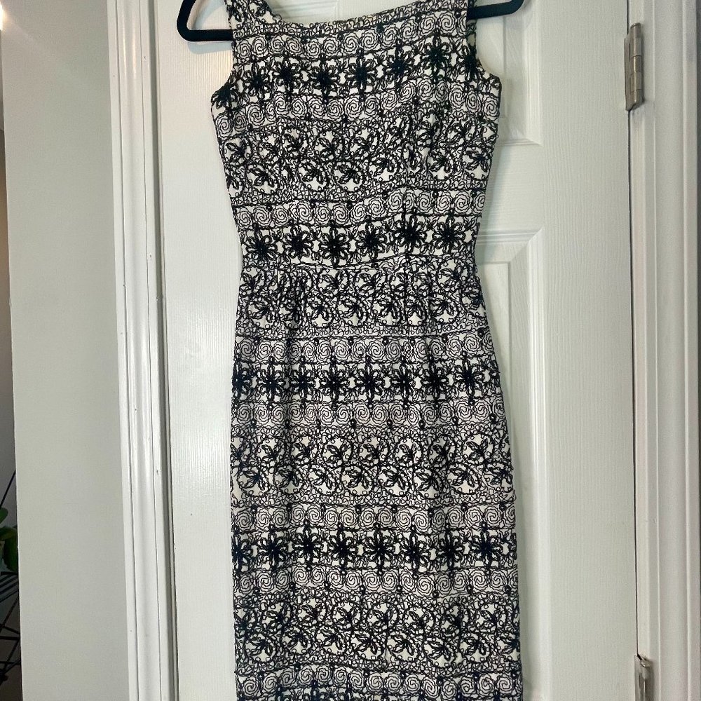 Henry Rosenfeld Vintage Stitched Dress Rare Find